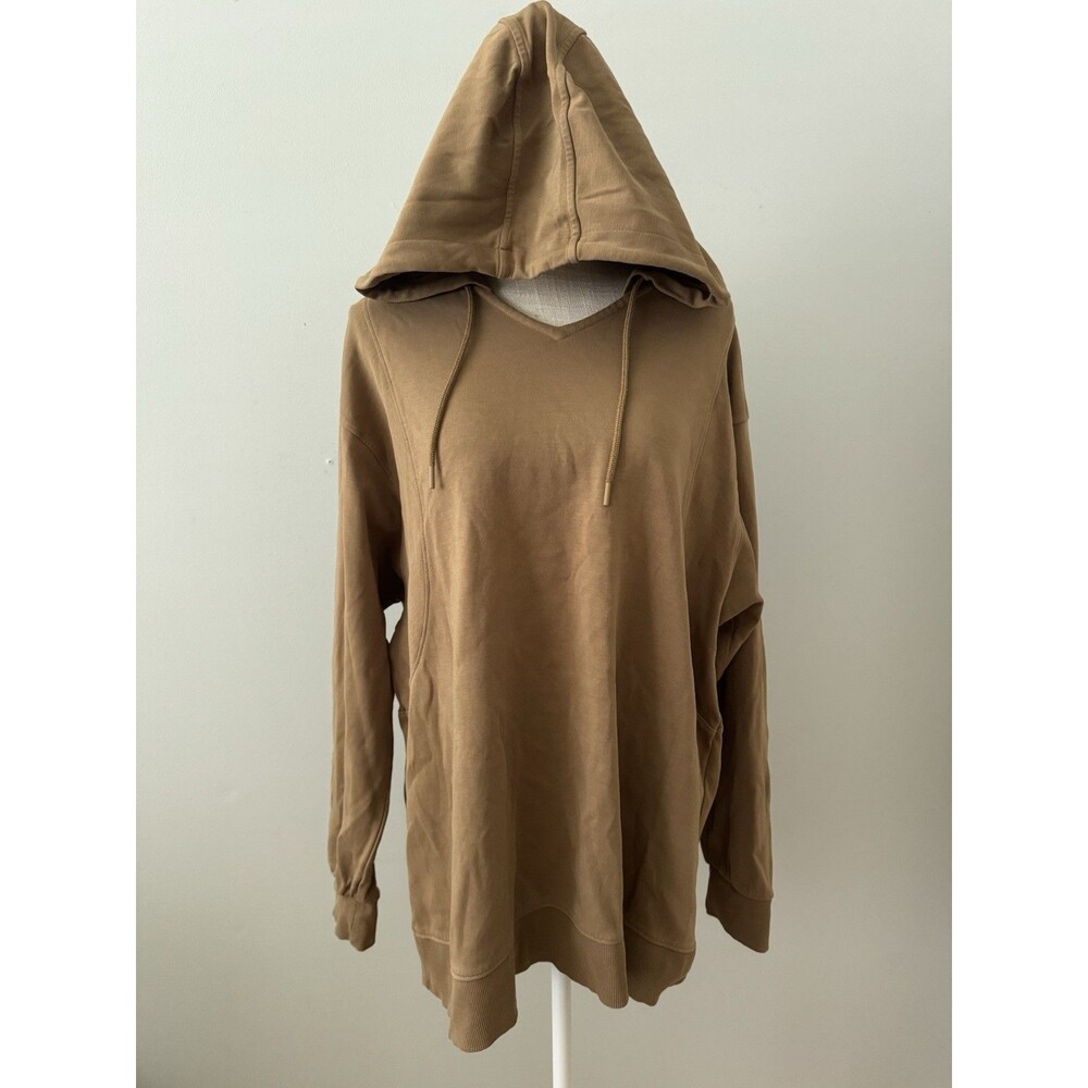 Athleta Sundown Hoodie Sweatshirt in Brown Women's Size Large